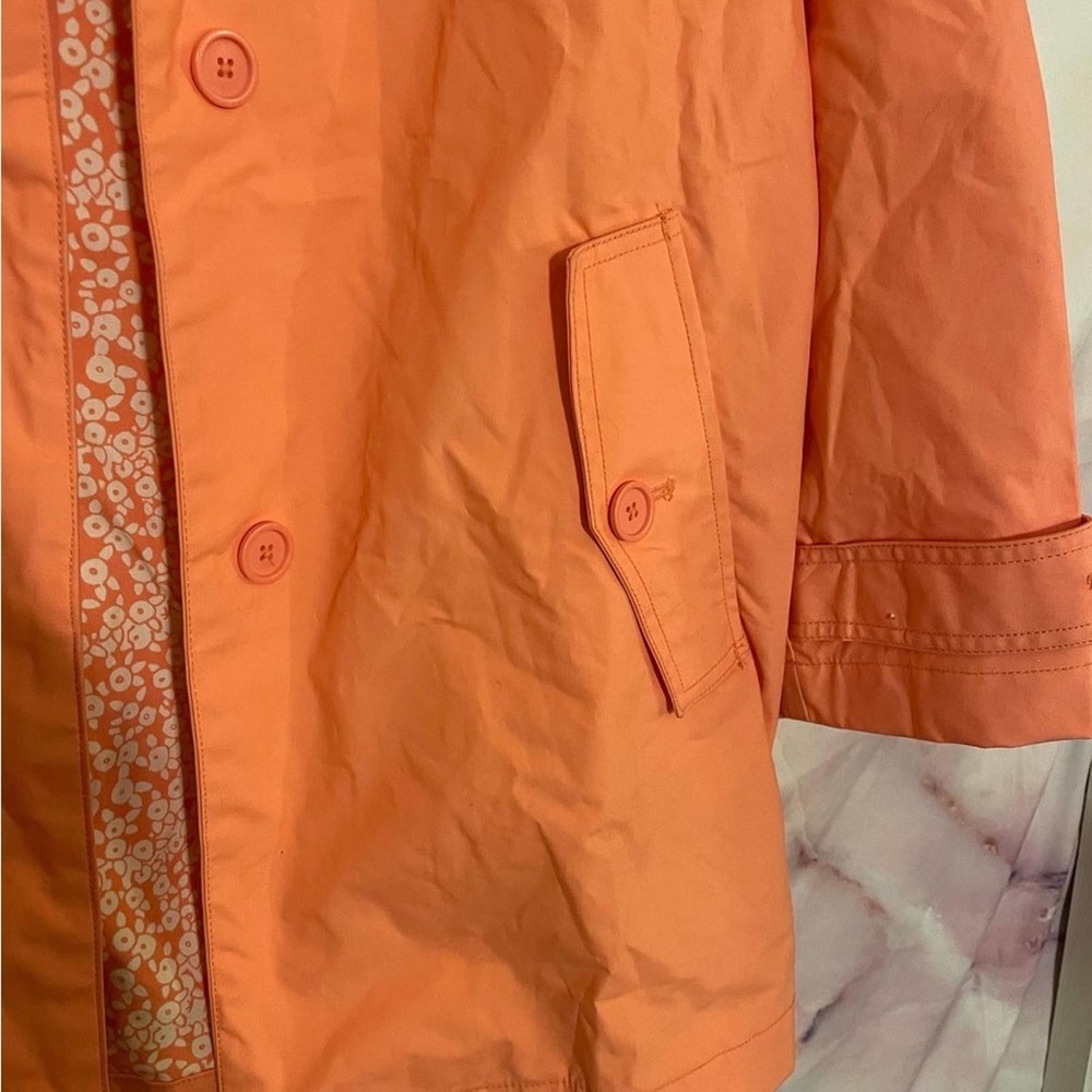 GAP Orange Spring Peacoat - Picture 3 of 5